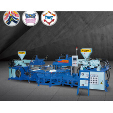 3 Color PVC Upper/Sole/Strip Moulding Machine